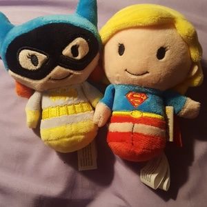 Batgirl & Supergirl Itty Bitty